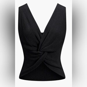 Commense Utility Knotted Knit Top